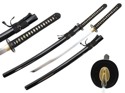 Handmade Samurai Ko Katana Ninja Sword Differential Harden 1060 Steel Sharp