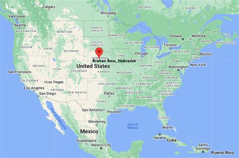 Where is Broken Bow, NE, USA? | Location Map of Broken Bow, Nebraska