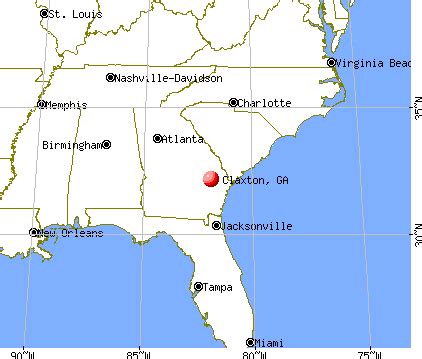 Claxton, Georgia (GA 30417) profile: population, maps, real estate ...