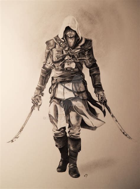 Edward Kenway by emicathe on DeviantArt