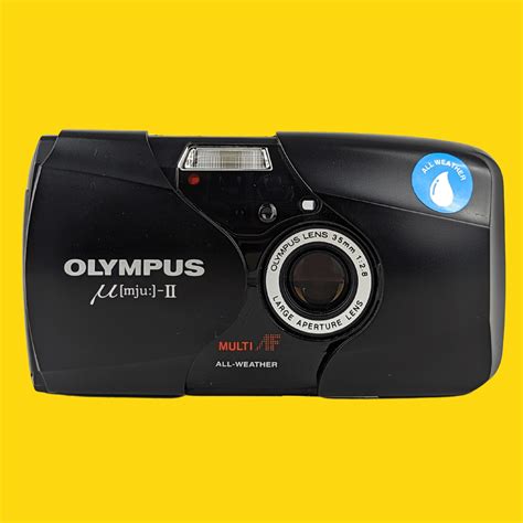 Olympus Mju ii 35mm Film Camera Point and Shoot – Film Camera Store