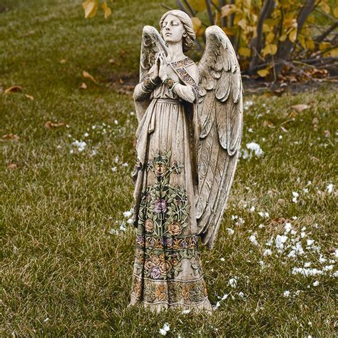 Roman, Inc. Praying Angel Garden Statue & Reviews | Wayfair