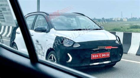 Hyundai Grand i10 Nios Facelift Spotted Testing In India - All About ...