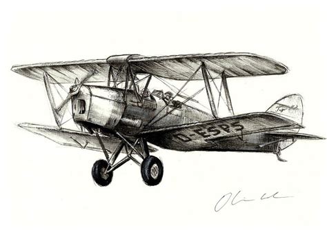 Tiger Moth | Airplane drawing, Tiger moth, Vintage planes