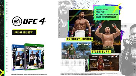 Leaked UFC 4 info reveals Tyson Fury and Anthony Joshua in game!