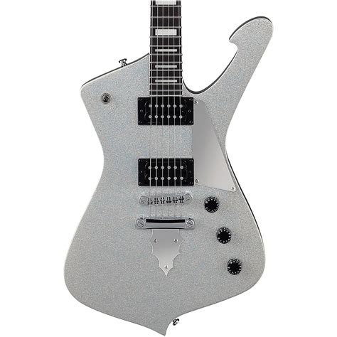 Ibanez PS60 Paul Stanley Signature Electric Guitar Silver Sparkle ...