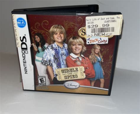 Suite Life Of Zack and Cody Circle of Spies - Nintendo DS Pristine Authentic NDS 712725004392 | eBay