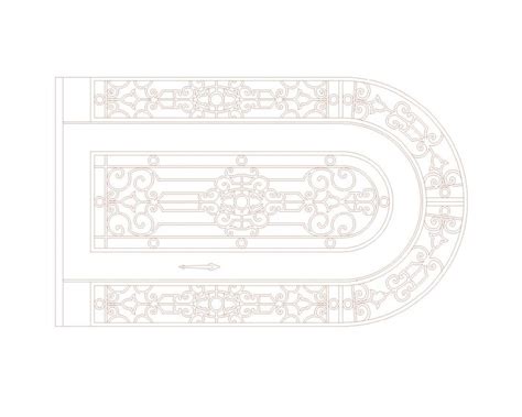 Metal Doors Asian Style .dwg_2 | Thousands of free AutoCAD drawings