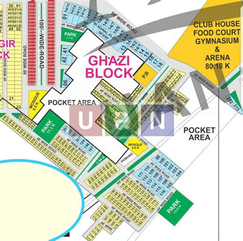 Bahria Town Lahore Ghazi Block Map Launched and Development Started