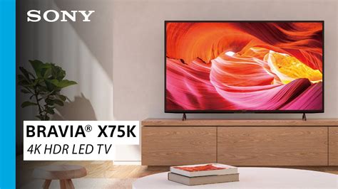 Sony | BRAVIA® X75K 4K HDR LED TV - YouTube