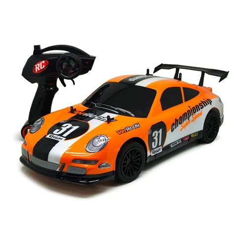 Remote Control Racing Car 2.4G 1:10 RC High Speed Competition Car For Kids Blue Green-in RC Cars ...