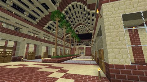 Gigantic Modern Mall/ Shopping Centre Minecraft Map