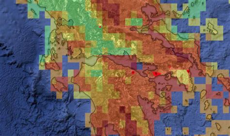 Greece fires MAPPED: Map of Greece - wildfires locatio | Travel News | Travel | Express.co.uk