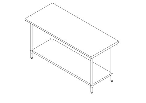 Work Table, 24″ X 72″, Adjustable Under-shelf, 430 Stainless Steel, 18 Gauge, Falcon Equipment ...