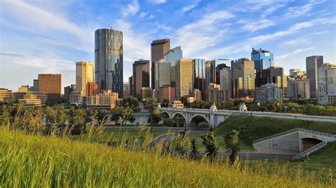 Calgary Skyline, Alberta, Canada - Free Nature Pictures