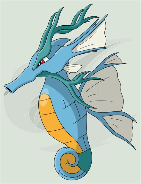 #230 (Mega) Kingdra by RaiZhuW-The-Real on DeviantArt