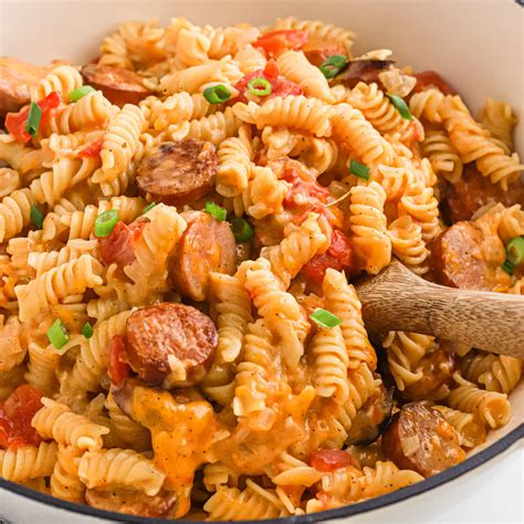 Kielbasa Pasta Recipe - Eating on a Dime