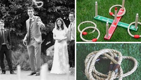 traditional quoits game hire for your wedding day!