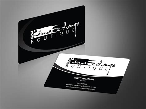 Conservative, Upmarket, Boutique Business Card Design for a Company by ...