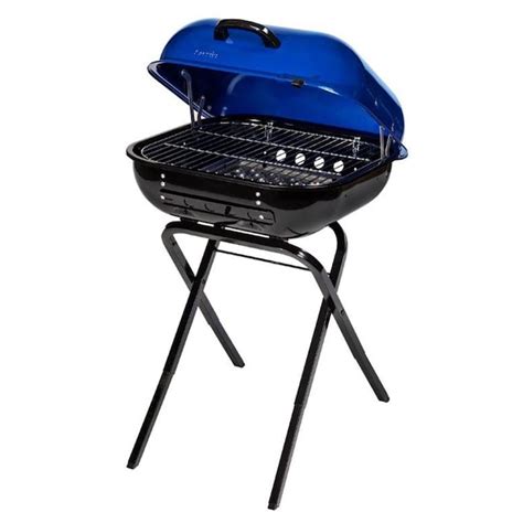 Americana 21.25-in W Ocean Blue Kettle Charcoal Grill in the Charcoal ...