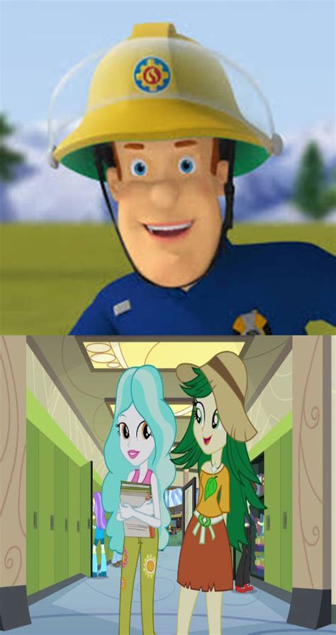 Fireman Sam Sees Paisley and Sweet Leaf by EarWaxKid on DeviantArt