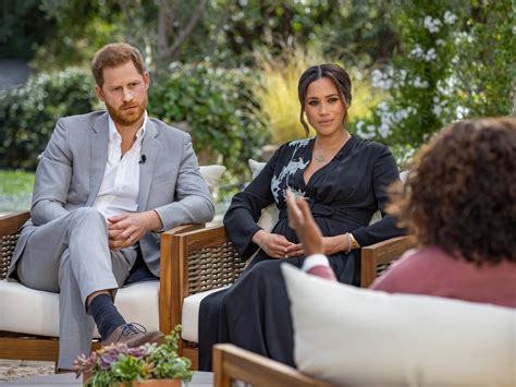 Meghan Markle Showed 'Dominance' Over Prince Harry During Oprah Interview, Body Language Expert Says