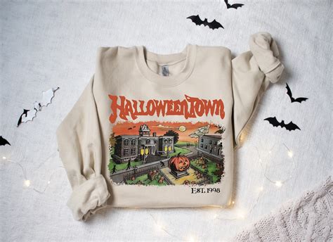 Halloweentown Est 1998 Sweatshirt, Halloweentown University, Retro ...