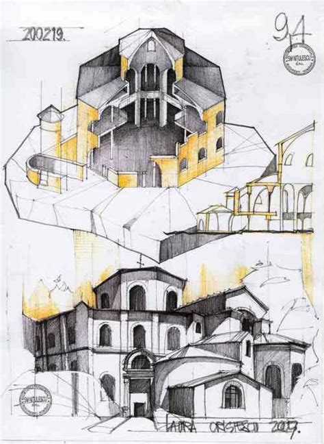 San Vitale by Samidare-Jin on DeviantArt Architecture Sketchbook ...