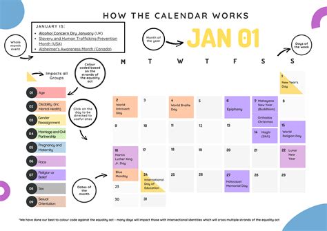 January 2024 Diversity And Inclusion Calendar - 2024 CALENDAR PRINTABLE