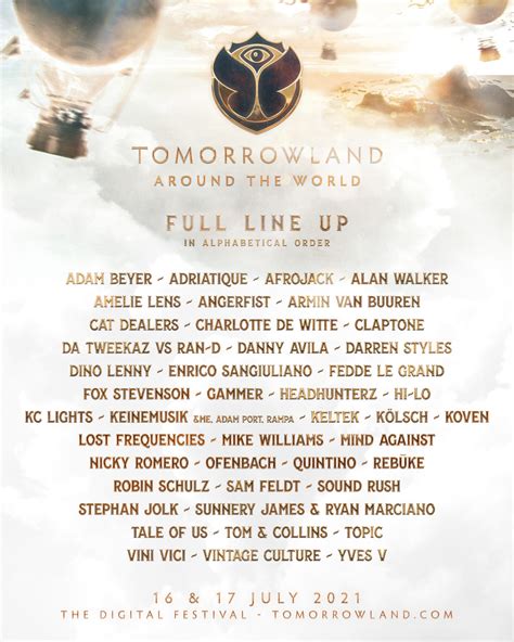 Tomorrowland Announces Lineup and Stage Headliners for Second Annual ...