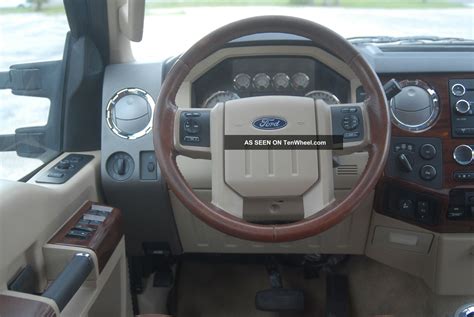 2008 Ford F - 250 Duty King Ranch Crew Cab Short Bed 6. 4 Diesel 4x4 Custom