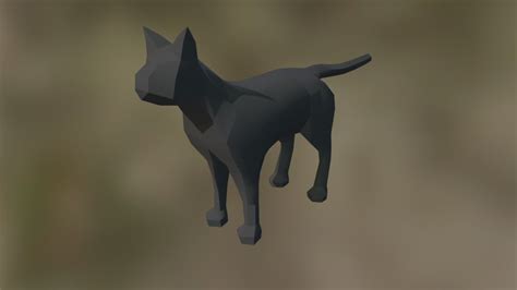 Low Poly Cat - Download Free 3D model by volkanongun [1e7143d] - Sketchfab