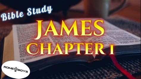 Bible Study Series: James Chapter 1 - YouTube