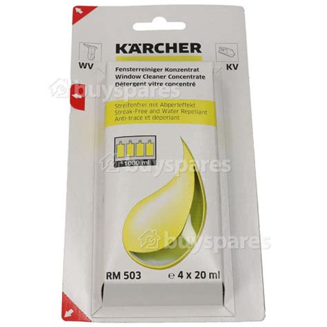 Karcher Window Cleaner Concentrate - Pack Of 4 | BuySpares