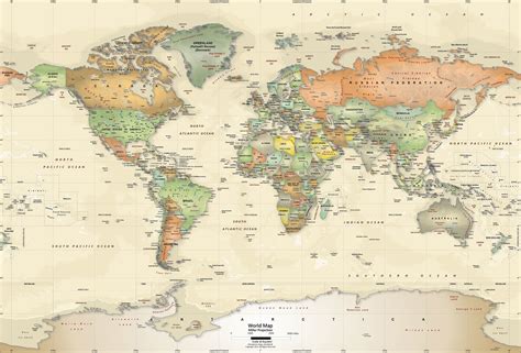 Concepto De Cartografia De Mapa Mundial Vintage Vector Gratis Images 209304 | The Best Porn Website