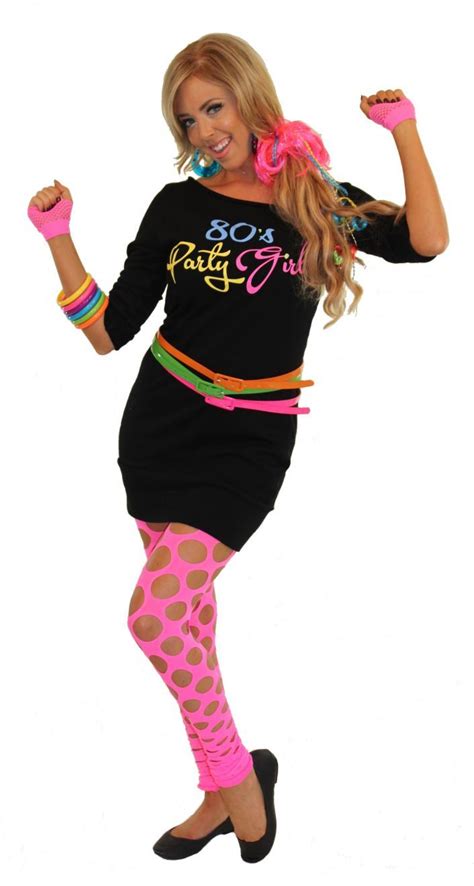 80's Party Girl Dress | 80s party outfits, 80s theme party outfits, 80s fashion party