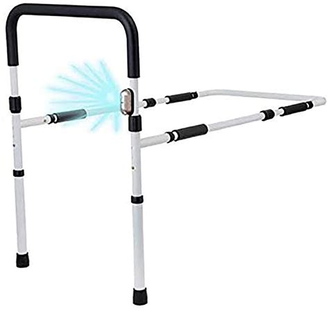 Adjustable Bed Rails, Safety Bed Assist Bar, Medical Assist Rail Handle for Elderly & Seniors ...