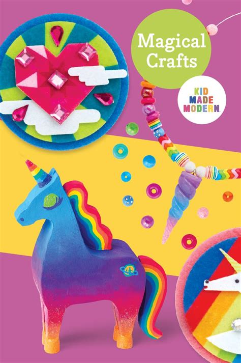 Unicorn craft kits and activities. Colorful and Magical DIY crafts for children #KidsDIY #craft ...