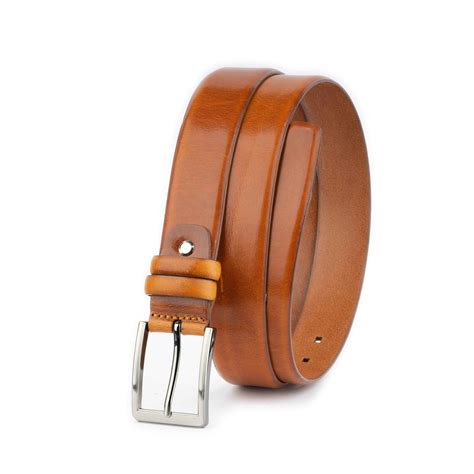 Buy Light Brown Men's Genuine Leather Belt - LeatherBeltsOnline.com