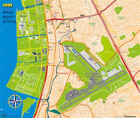 Manila International Airport Map