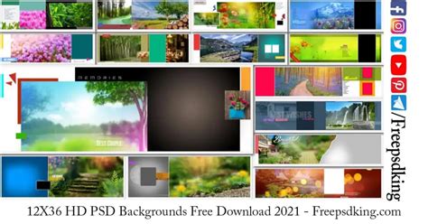 12X36 HD PSD Backgrounds Free Download 2021