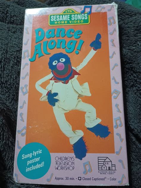 Sesame Street Dance Along! VHS | eBay