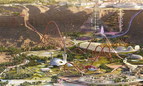 Six Flags Qiddiya Unveils Park Design and World’s Tallest And Fastest ...