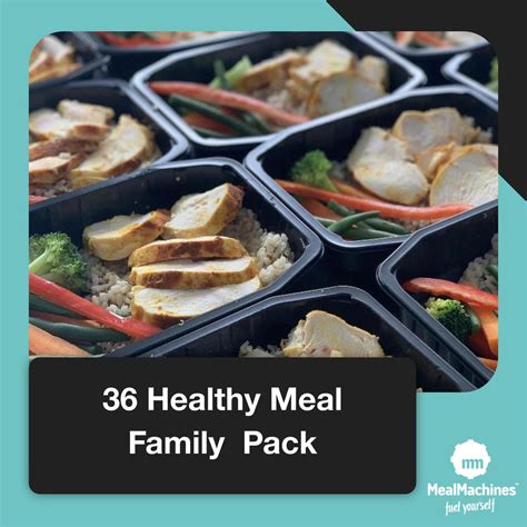 36 Meal Family Home Delivered Pack | Healthy Ready Made Meal Delivery ...