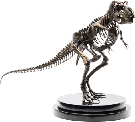 Jurassic Park - T-Rex Skeleton Bronze 1/24th Scale Maquette Statue by ...