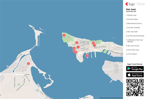 San Juan Printable Tourist Map | Sygic Travel