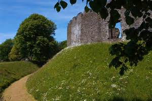 Restormel Castle Moat | History And Heritage | Photography By Martin Eager | Runic Design