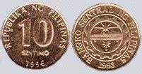 Philippine Money - Peso Coins and Banknotes: 10 Centavo Coin - New BSP ...