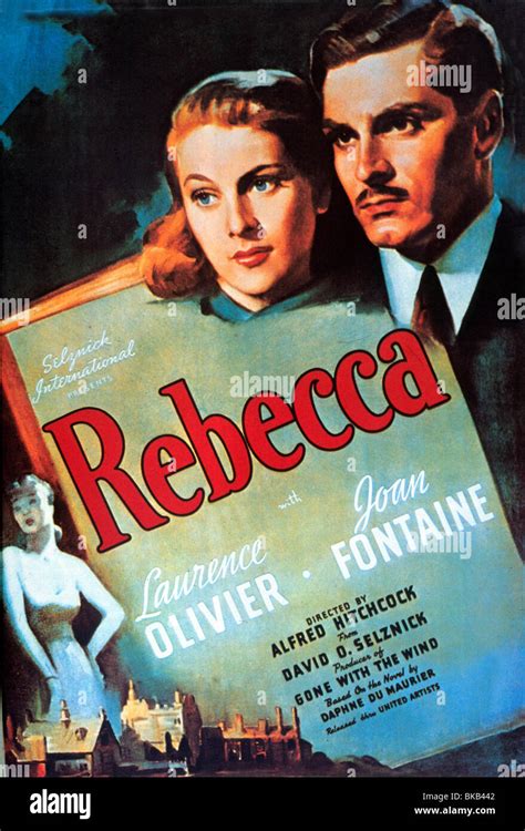 REBECCA -1940 POSTER Stock Photo - Alamy