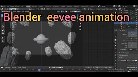 Blender eevee animation - YouTube